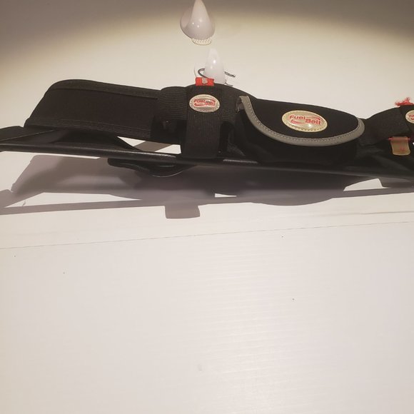 FUEL BELT waist bag adjustable hook loop black running walking training pocket - Picture 6 of 12